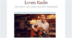 Desktop Screenshot of lorenradis.com