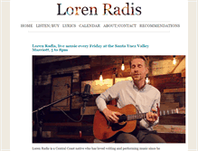 Tablet Screenshot of lorenradis.com